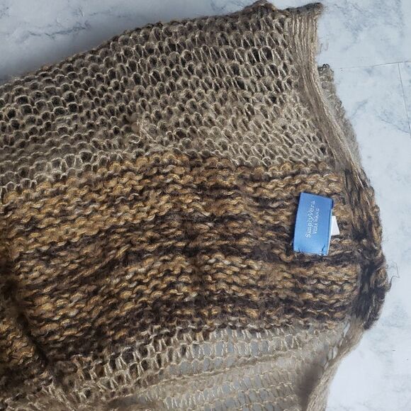 Vera Wang Brown Scarf - Picture 3 of 4